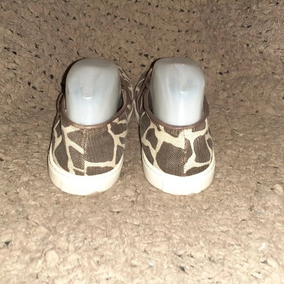COLE HAAN-Grand.Os-Jennica Shimmer Giraffe Print-Loafers-Sz 7.5B-Excellent - Picture 4 of 7
